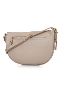 Wittchen - Damska torba nerka ze skóry. Kolor: beżowy. Materiał: skóra #2