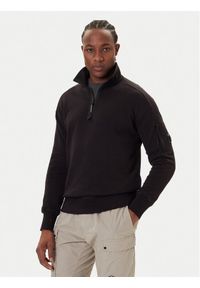 C.P. Company Bluza 19CMSS153A005086W Czarny Regular Fit. Kolor: czarny. Materiał: bawełna