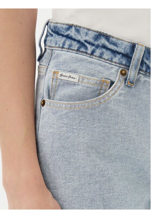 Guess Jeans Jeansy W5YA0Y D5M56 Niebieski Wide Leg. Kolor: niebieski