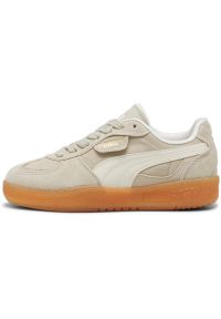 Adidasy Puma Wmns Palermo Moda, Kobiety. Kolor: beżowy. Materiał: zamsz, materiał. Sport: fitness #1