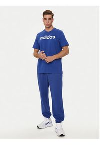 Adidas - adidas Spodnie dresowe ALL SZN IW1186 Niebieski Regular Fit. Kolor: niebieski. Materiał: bawełna #3