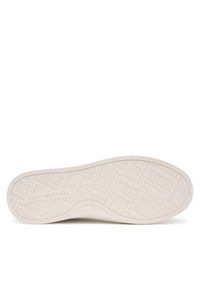 TOMMY HILFIGER - Tommy Hilfiger Sneakersy Th Chic Sneaker FW0FW09105 Kremowy. Kolor: kremowy. Materiał: skóra #6
