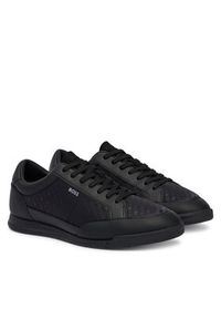 BOSS Sneakersy Nitan 50552890 Czarny. Kolor: czarny. Materiał: skóra #4