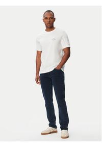 TOMMY HILFIGER - Tommy Hilfiger T-Shirt Nautical MW0MW44258 Biały Regular Fit. Kolor: biały. Materiał: bawełna #3