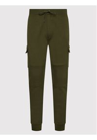 Polo Ralph Lauren Spodnie dresowe 710860590004 Zielony Regular Fit. Kolor: zielony. Materiał: bawełna, dresówka, syntetyk #2