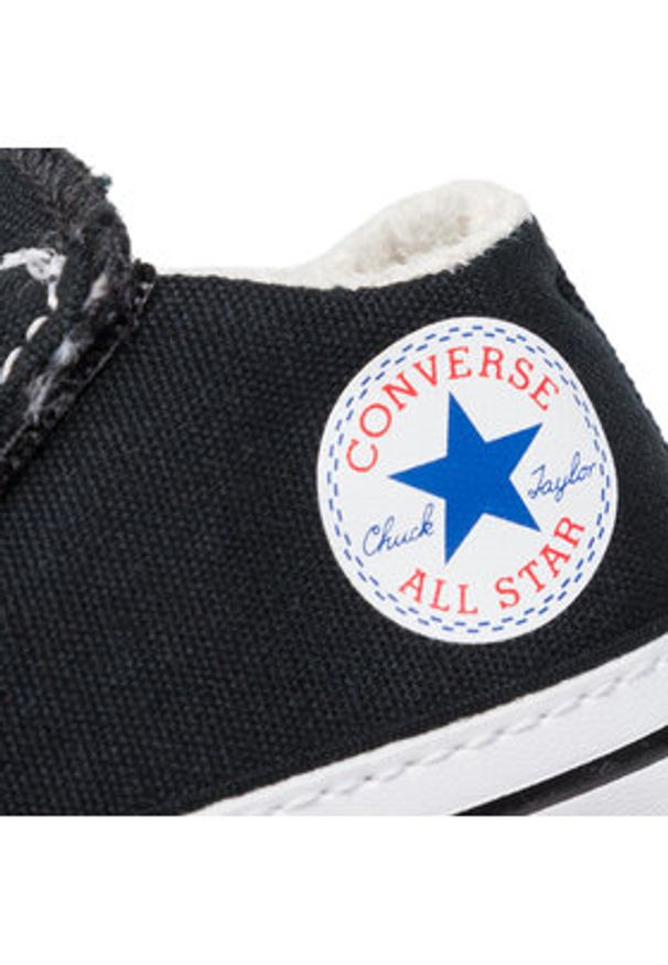 Converse Tenisówki Chuck Taylor All Star Cribster Mid 865156C Czarny. Kolor: czarny. Materiał: materiał