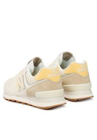 New Balance Sneakersy W574VA Kremowy. Kolor: kremowy. Materiał: skóra, zamsz. Model: New Balance 574 #3