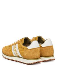 Napapijri Sneakersy NP0A8BNZ Żółty. Kolor: żółty. Materiał: skóra, zamsz #6