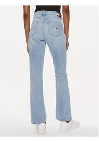 Tommy Jeans Jeansy Maddie DW0DW17609 Niebieski Straight Fit. Kolor: niebieski