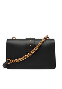 Pinko - PINKO Torebka Love One Mini ST.CL Al 25-26 PLTT 105856 A0F1 Czarny. Kolor: czarny. Materiał: skórzane #5