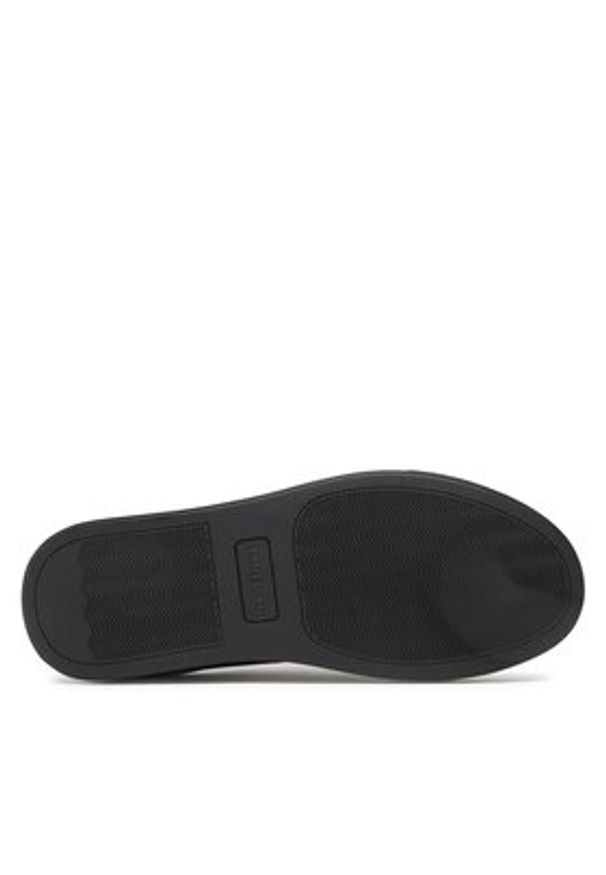 Trussardi Jeans - Trussardi Sneakersy 79A00849 Czarny. Kolor: czarny. Materiał: skóra