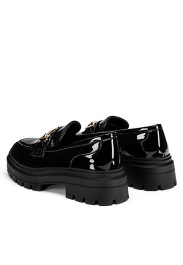 Jenny - JENNY Loafersy HY58582-5 Czarny. Kolor: czarny. Materiał: skóra