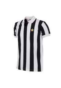 COPA FOOTBALL - Koszulka retro dla dorosłych - Juventus FC 1951-52 - Czarna-Biała. Kolor: czarny, biały, wielokolorowy. Sport: piłka nożna