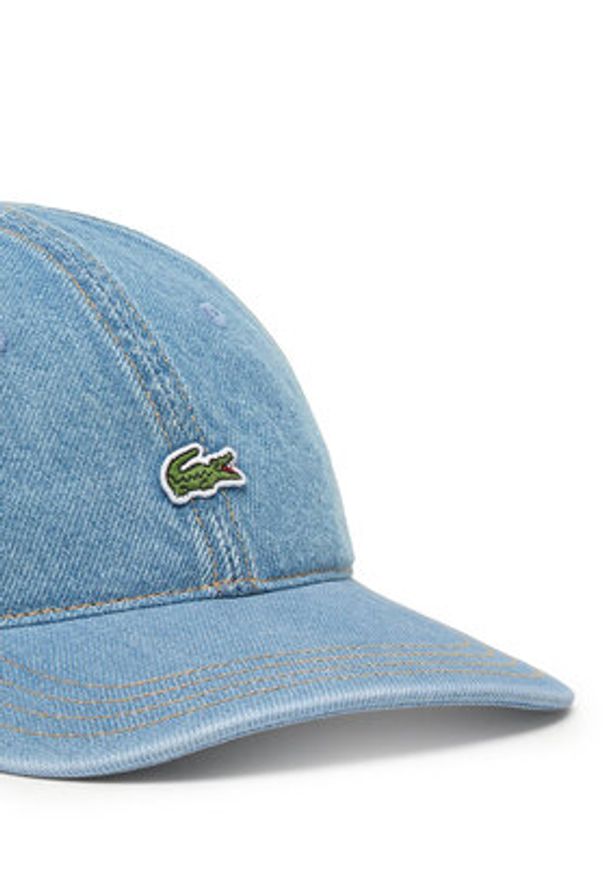 Lacoste Czapka z daszkiem RK6362 Niebieski. Kolor: niebieski. Materiał: bawełna