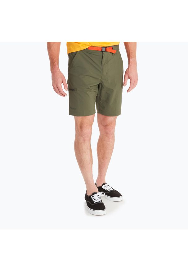 Spodenki trekkingowe męskie Marmot Arch Rock Short 9". Kolor: zielony. Sport: turystyka piesza
