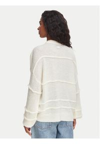 Hugo - HUGO Sweter Slookia 50564321 Kremowy Oversize. Kolor: kremowy. Materiał: syntetyk #3