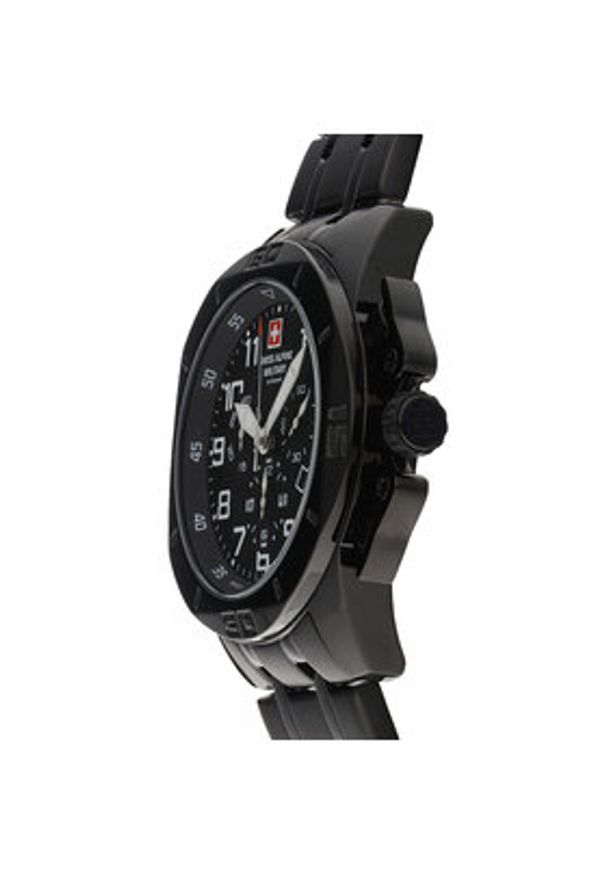 Swiss Alpine Military Zegarek 7063.9177 Czarny. Kolor: czarny