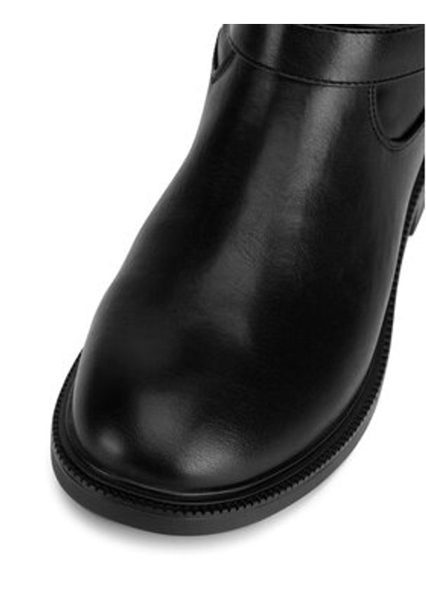 Clara Barson Oficerki WYL3560-3 Czarny. Kolor: czarny. Materiał: skóra