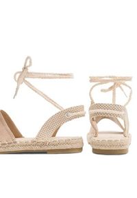 DeeZee Espadryle WSS20457-02 Beżowy. Kolor: beżowy. Materiał: materiał #7