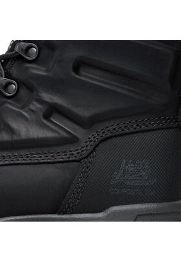 CAT Footwear Trapery Premier 8'' Wr Tx P720150 Czarny. Kolor: czarny. Materiał: nubuk, skóra
