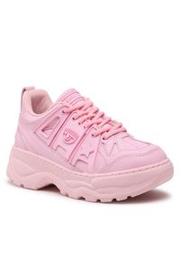 Chiara Ferragni Sneakersy CF3100-012 Różowy. Kolor: różowy. Materiał: skóra #2