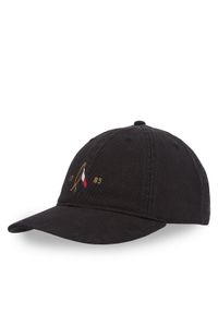 TOMMY HILFIGER - Tommy Hilfiger Czapka z daszkiem Seasonal Flag Wash 6 Panel Cap AM0AM13348 Czarny. Kolor: czarny. Materiał: materiał, bawełna