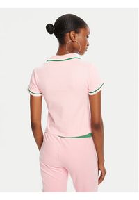 Juicy Couture Polo JCWCT225355 Różowy Regular Fit. Typ kołnierza: polo. Kolor: różowy #4