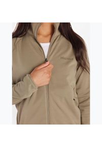 Bluza polarowa damska Marmot Leconte Fleece. Kolor: beżowy. Materiał: polar. Sport: turystyka piesza