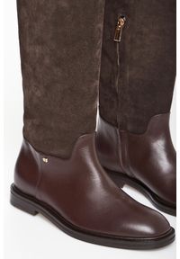 Baldinini - Kozaki damskie zamszowe BALDININI. Materiał: zamsz #3