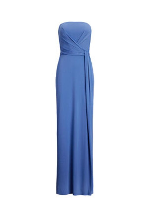 Lauren Ralph Lauren - LAUREN RALPH LAUREN Sukienka wieczorowa 253963657002 Niebieski Regular Fit. Kolor: niebieski. Materiał: syntetyk. Styl: wizytowy