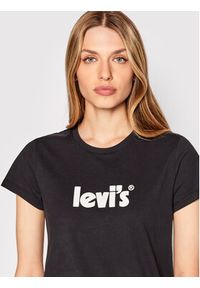 Levi's® T-Shirt The Perfect 17369-1756 Czarny Regular Fit. Kolor: czarny. Materiał: bawełna
