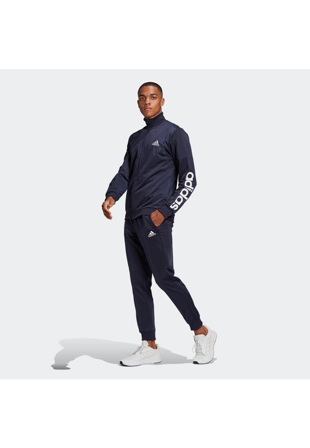 Adidas - Dres do fitnessu męski ADIDAS. Materiał: dresówka. Sport: fitness