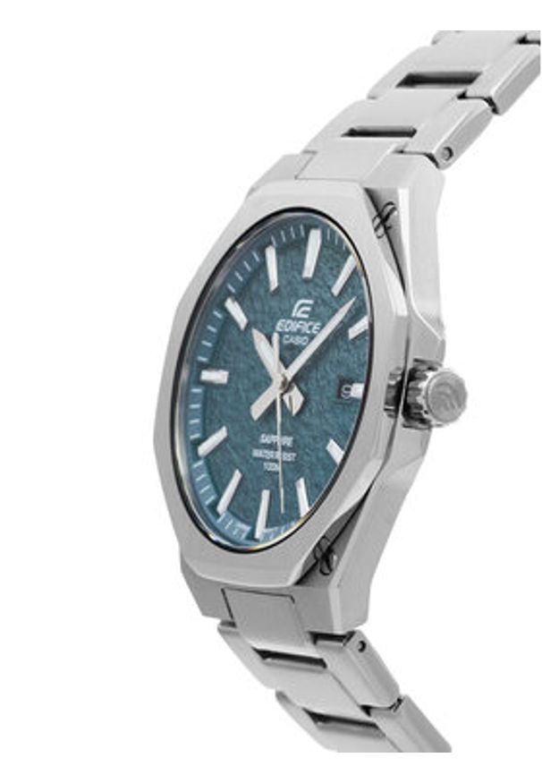 Casio Zegarek Edifice Sapphire EFR-S108DE-3AVUEF Srebrny. Kolor: srebrny