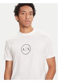 Armani Exchange T-Shirt XM001853 AF10356 U0009 Biały Regular Fit. Kolor: biały. Materiał: bawełna #5