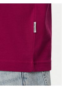 Beverly Hills Polo Club T-Shirt P-SS26M-TS41740 Bordowy Regular Fit. Typ kołnierza: polo. Kolor: czerwony. Materiał: bawełna #5