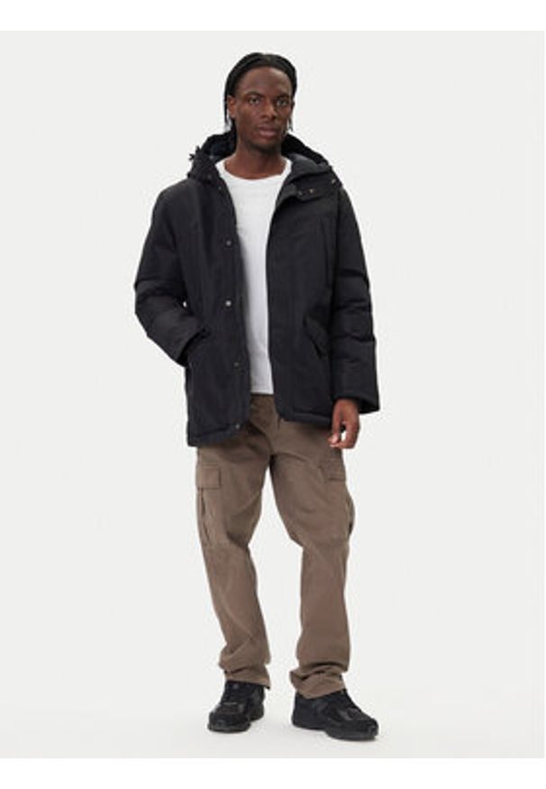 Napapijri Kurtka zimowa A-Cornier NP0A892J Czarny Regular Fit. Kolor: czarny. Materiał: syntetyk. Sezon: zima