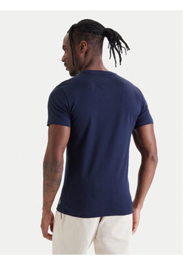 Polo Ralph Lauren Komplet t-shirtów Core Replen 714835960004 Granatowy Slim Fit. Typ kołnierza: polo. Kolor: niebieski. Materiał: bawełna