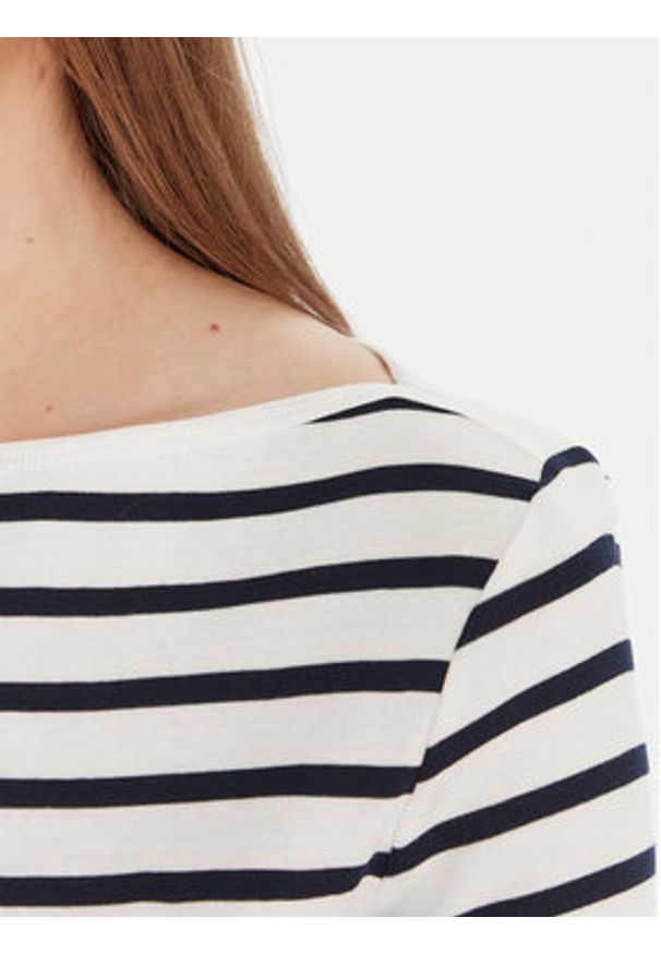 TOMMY HILFIGER - Tommy Hilfiger Bluzka WW0WW40589 Biały Regular Fit. Kolor: biały. Materiał: bawełna