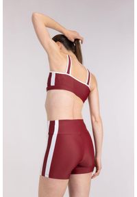 WALLIEN - Damski premium sportowy bikini top do pływania & surfingu - Czerwony. Kolor: czerwony. Materiał: materiał #2
