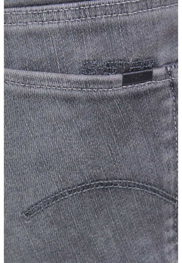 G-Star RAW - G-Star Raw jeansy 3301 damskie medium waist. Kolor: szary