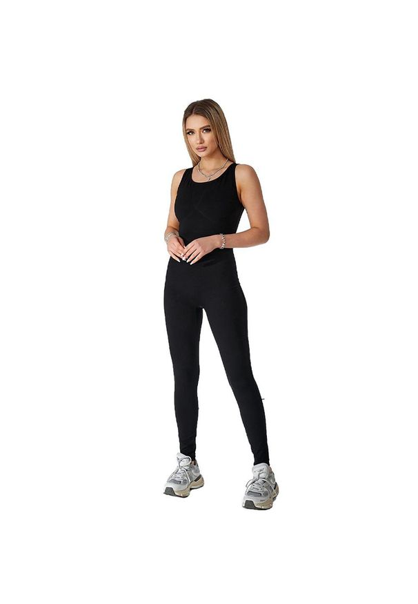 SAMARALI - Kombinezon do Jogi Samarali Oceana. Kolor: czarny. Materiał: bawełna, elastan. Styl: sportowy