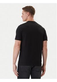 Karl Lagerfeld - KARL LAGERFELD T-Shirt 755047 562235 Czarny Regular Fit. Typ kołnierza: dekolt w karo. Kolor: czarny. Materiał: bawełna #2