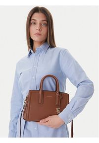 MICHAEL Michael Kors Torebka Laila 30S5G9IS1L Brązowy. Kolor: brązowy. Materiał: skórzane