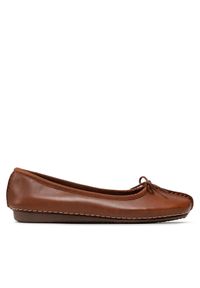 Baleriny Clarks. Kolor: brązowy #1