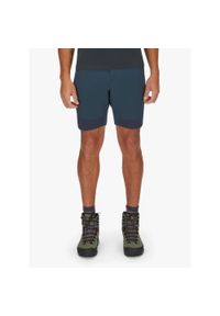 Spodenki turystyczne męskie Rab Torque Mountain Shorts. Kolor: niebieski