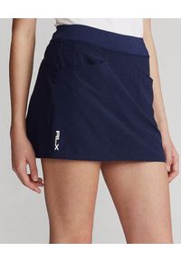 Ralph Lauren - RALPH LAUREN - Granatowa spódnica mini. Kolor: niebieski