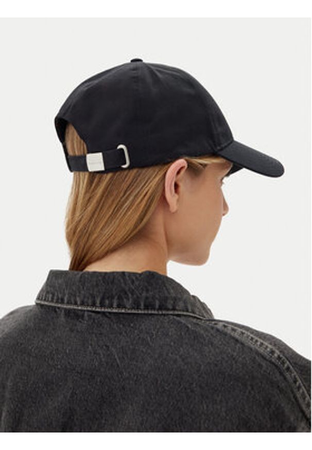 Barbour Czapka z daszkiem Olivia Sports LHA0493BK51 Czarny. Kolor: czarny. Materiał: materiał, bawełna