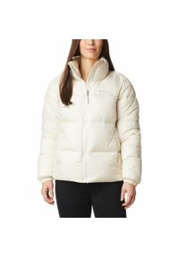columbia - Kurtka Puchowa Damska Columbia Puffect Jacket. Kolor: biały. Materiał: puch. Sezon: zima #1