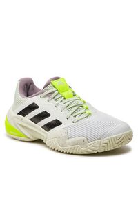 Adidas - adidas Buty Barricade 13 Tennis IF0409 Biały. Kolor: biały. Materiał: materiał, mesh
