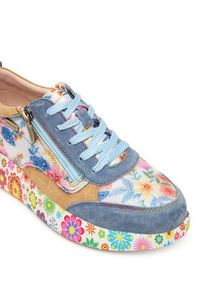 Laura Vita Sneakersy Nikito 62 Niebieski. Kolor: niebieski. Materiał: skóra #6